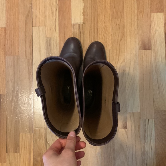 Coach brown leather Boots - Picture 5 of 5